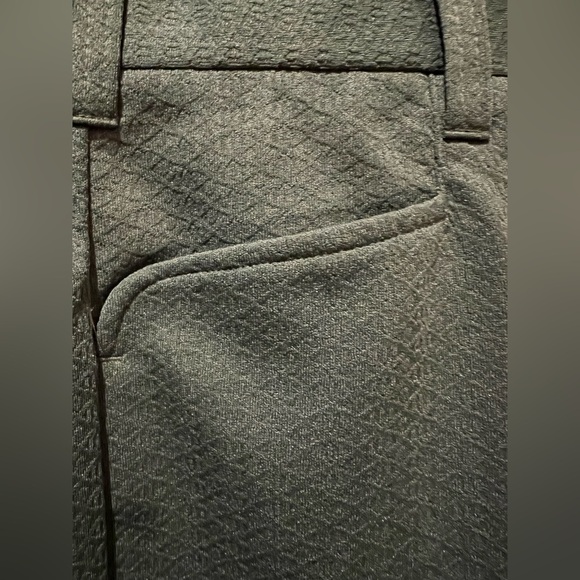 Vintage Edwards of California 100% Polyester Doubleknit Dk Green Trousers w/ Tag - Picture 7 of 12